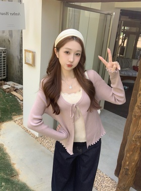 铅笔莓莓【02.09/20:00新品】限时前3天到手6折！甜美假两件上衣