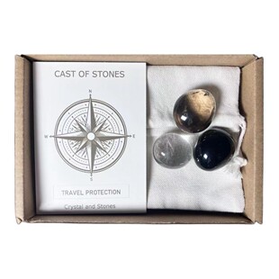 天然水晶原石滚石套装新生守护觉醒能量旅行无忧内心平静摆件冥想