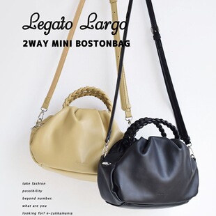 legato largo日本乐天斜挎包单肩PU轻奢皮包女包通勤背包bags