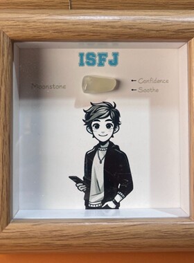 MBTI16人格原创设计水晶相框礼物