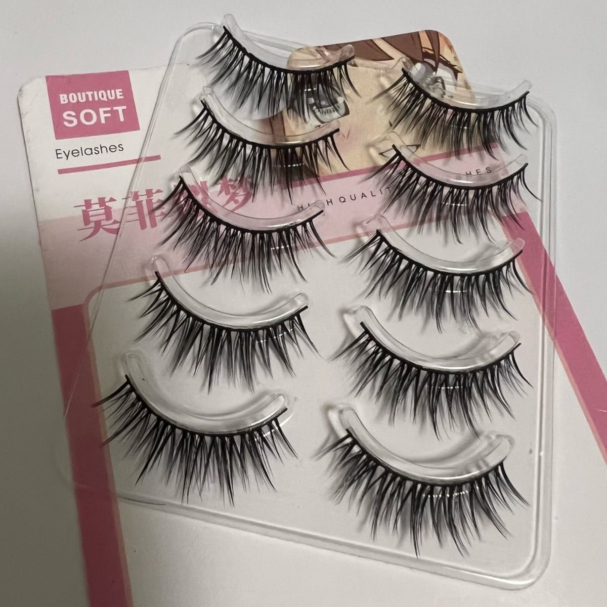 空气感漫画湿07假睫毛一