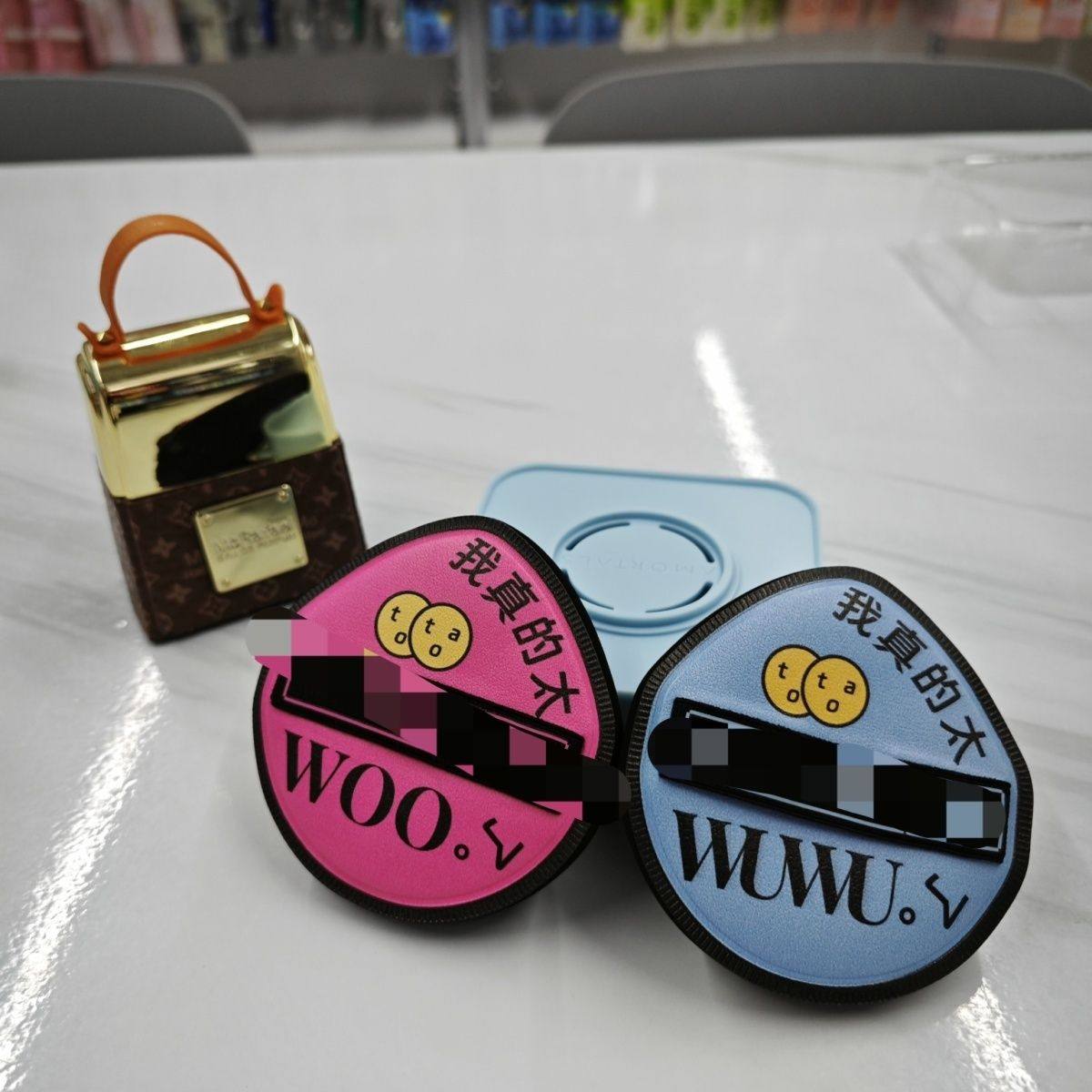 炫酷粉扑2个带收纳盒,婴童用品,奶粉储存盒/奶粉盒/奶粉袋,淘宝优惠券,粉丝福利购,淘宝优惠卷