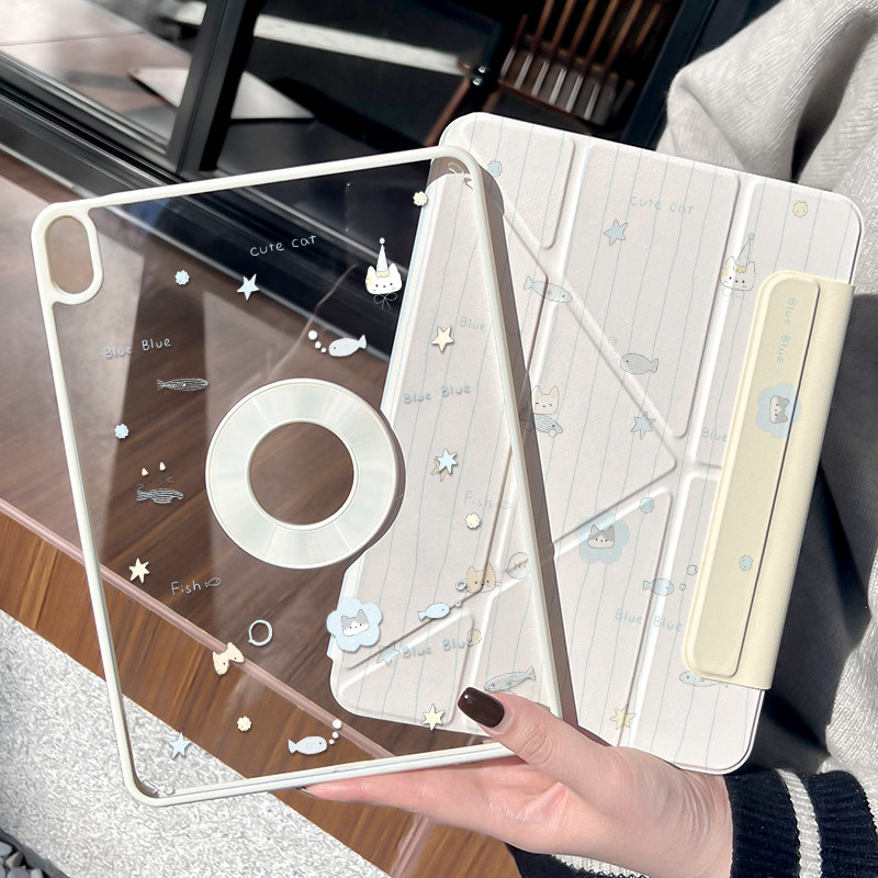 morock圆环磁吸拆分苹果ipad保护壳适用air7保护套pro11寸平板壳mini7外壳11代10代防护壳air6/5/4无笔槽,3C数码配件,平板电脑保护套/壳,淘宝优惠券,粉丝福利购,淘宝优惠卷