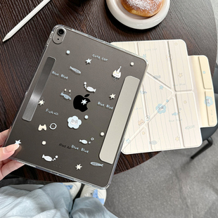 ipad保护壳适用ipadair7保护套pro苹果平板电脑air6保护壳11代外壳13寸pad硬壳 2025新款 morock 插画师联名