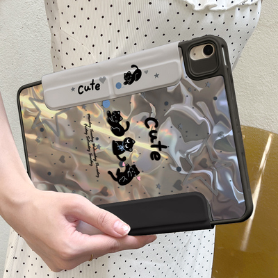 morock【波光款】平板保护壳适用ipad11保护壳air7保护套2025pro11寸外壳air6/5/4带笔槽13寸防护壳10代mini7