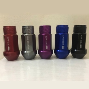 适用福特丰田本田三菱改装轮毂锻造轮胎螺丝帽轻量化螺丝螺帽螺母