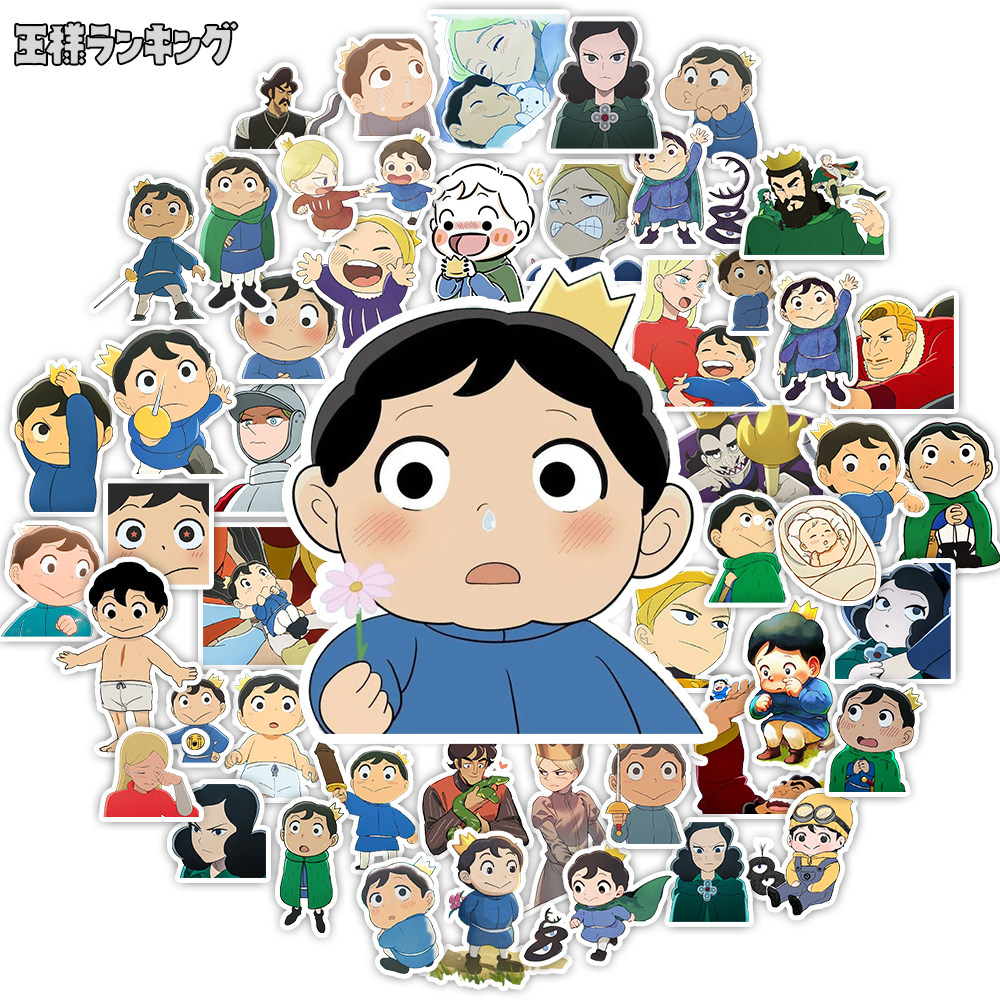 国王排名动漫人物水杯ipad防水粘贴笔记本手机可爱日漫手帐贴纸