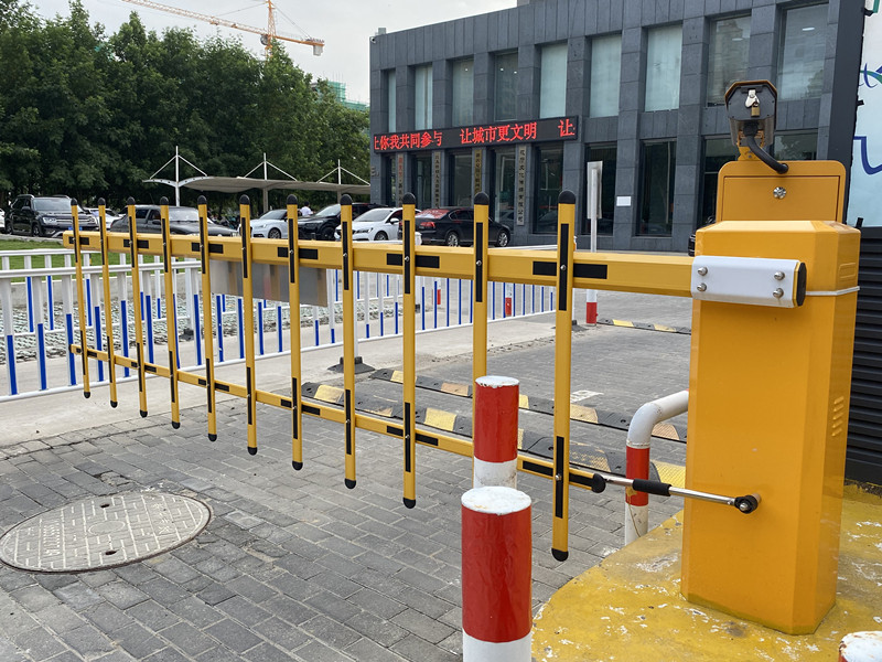 道闸栅栏停车场八角杆铝合金起落拦车直杆小区门禁升降杆挡车栏杆