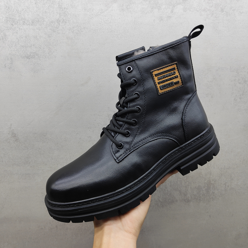 马丁靴工装靴头层牛皮清仓特价