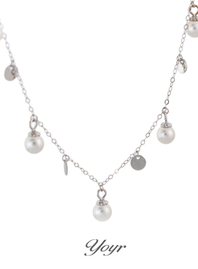 YOYR繁星项链手工气质白色轻奢时尚设计师高级感锁骨链