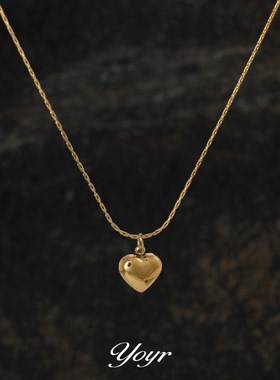 YOYR钛钢项链简约女百搭冷淡高级