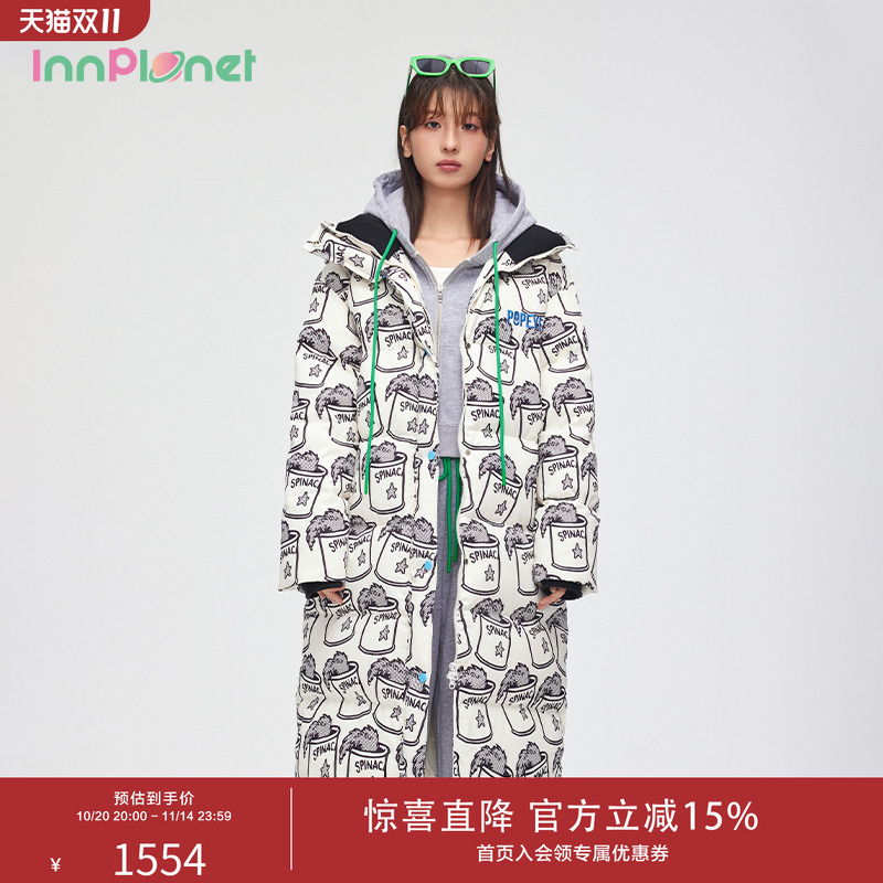 innplanet大力水手联名羽绒服