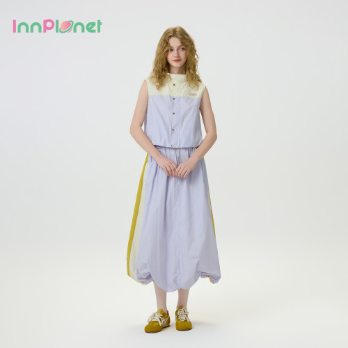 innplanet无袖马甲半裙套装