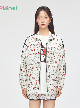 innplanet&FLONAKED新设计师系列趣味印花外套短裤PN11OW857A