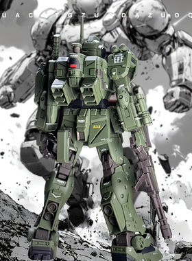星锋社新品高达模型1/144吉姆斯巴达神鸟迦楼罗国模拼装手办玩具
