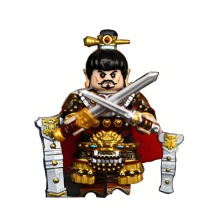 刘备司马懿第三方人仔武将盔甲武器三国系列昭烈皇帝兼容