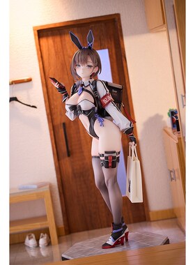 火箭男送货兔女郎葵手办