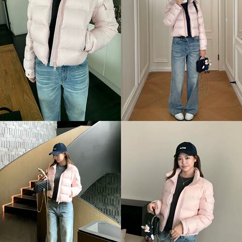 Xzichic高绒朵90白鸭绒短款羽绒服女冬季新款monc1er轻盈保暖外套