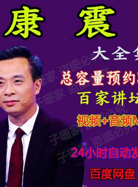 康震讲唐宋八大家李白苏轼李清照历史视频百家讲坛音频MP3大全集
