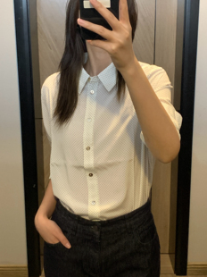 Rosatown 两色衬衫 波点 真丝 920