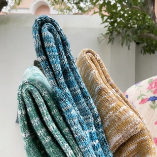 日单 花纱袜 一组四枚