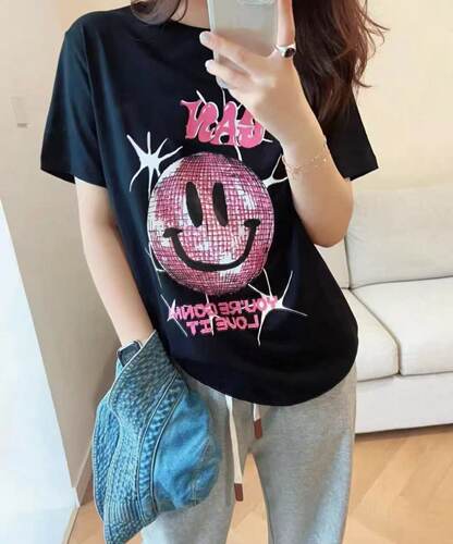 闪亮笑脸短袖