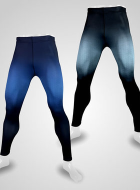 冲顶JOOTIN 江崖海水 热升华 秋冬运动利器 PRO紧身长裤 K3133