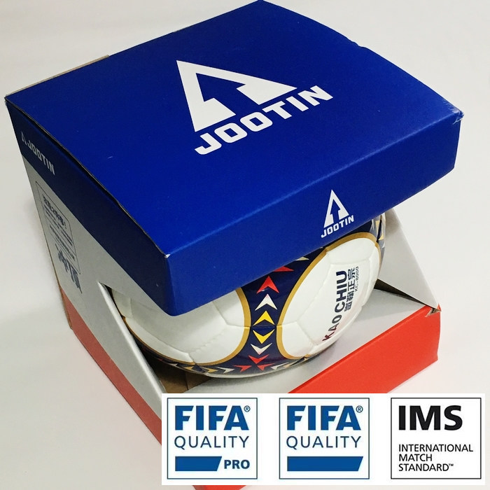 冲顶jootin 蹴鞠正宗kc8000 fifa标手缝耐磨全天候比赛足球