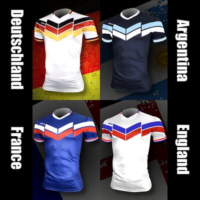 冲顶JOOTIN 足球衣上装 胜利旗帜 D2090 冲顶世界杯