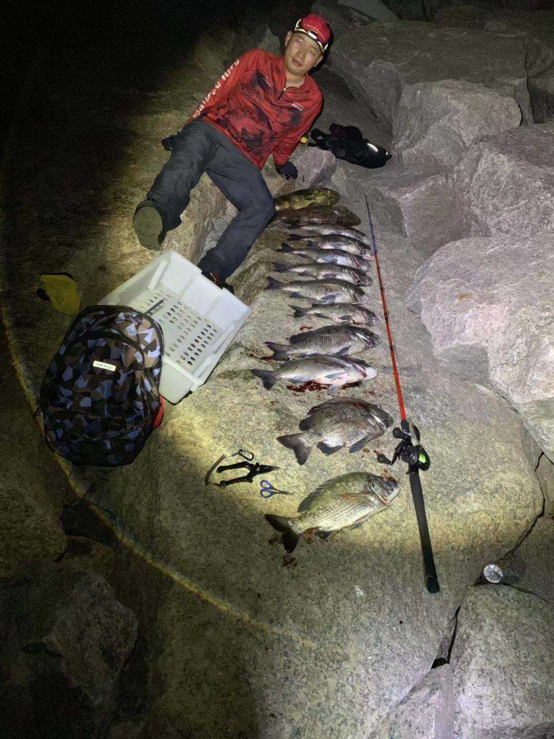摇滚小胖子crank石斑中山董大师御用神饵路亚石斑黑鲷红油六倍钩