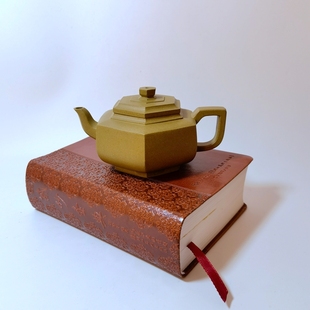 款 宜兴紫砂茶壶茶具文革老段泥175cc雪华六方经典 纯手工葛老