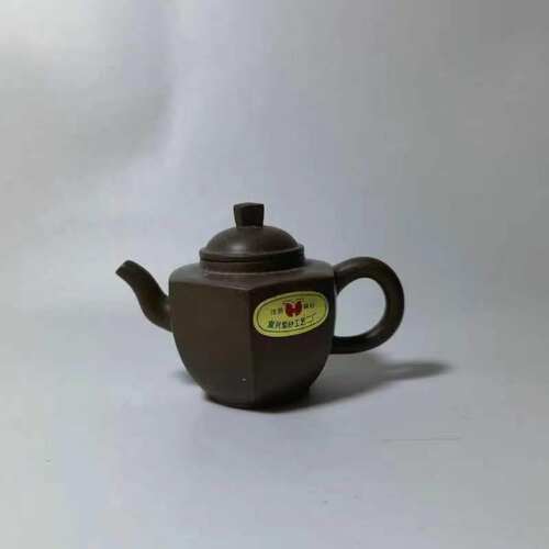 宜兴功夫茶壶紫砂老库存老壶