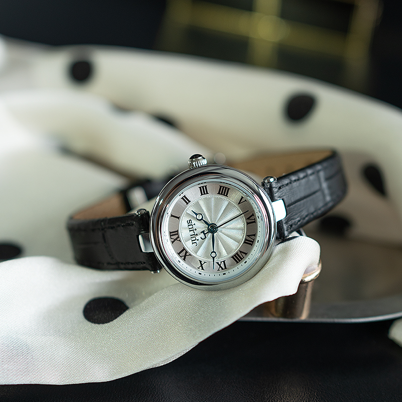 聚利时手表女款2025新款官网正品推荐复古小方表防水皮表带女士表