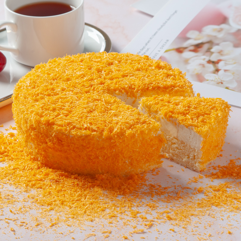 味之初北海道风味双层芝士蛋糕乳酪生日蛋糕半熟芝士西-西式糕点(味之初旗舰店仅售158元)