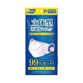 日本masto一次性口罩三层防护