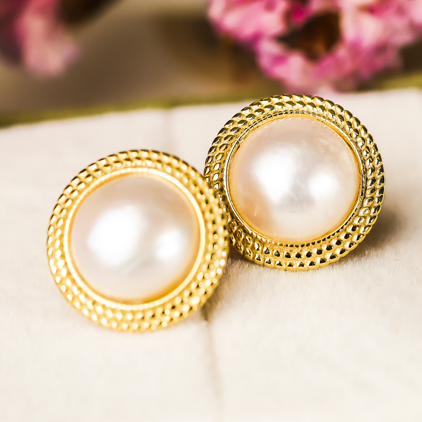 承悦珠宝 时尚复古马贝珠耳夹 海水珍珠纯银无耳洞耳环,珠宝/钻石/翡翠,耳饰,淘宝优惠券,粉丝福利购,淘宝优惠卷