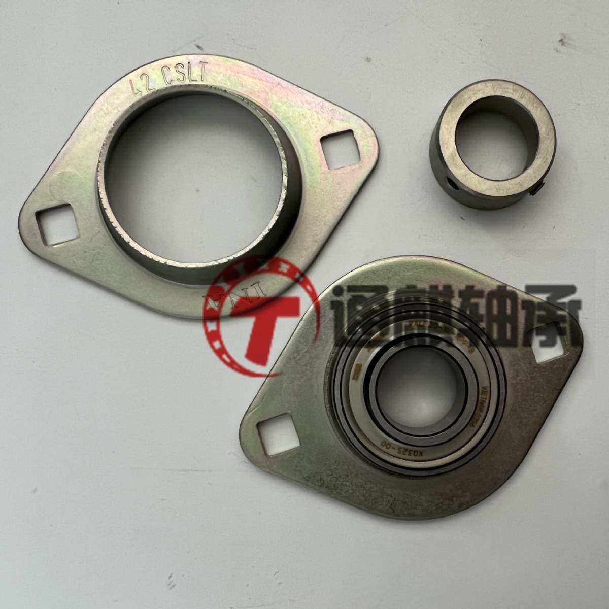 INA带两个螺栓孔的法兰的轴承座单元42.CSLT+RALE20-XL-NPPB