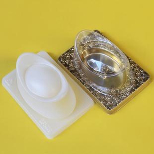 塑料pp单双金元宝年糕模具蒸糕红糖大小元宝巧克力果冻包装盒烘焙