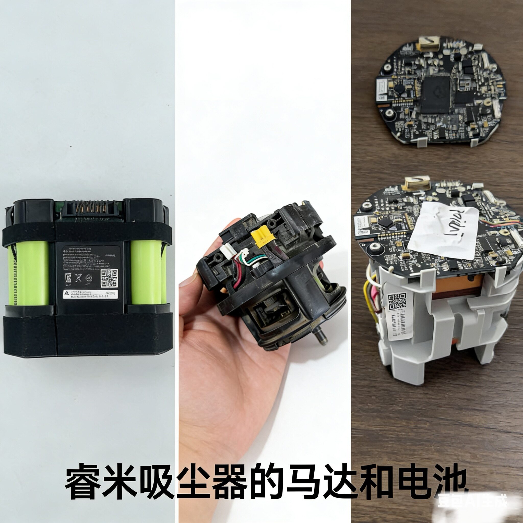 适用于睿米F8EPEO NEX X20 X30吸尘器配件马达电机电池包配件