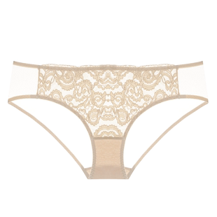 内裤女三角裤性感透明超薄纯棉裆底裤<不支持7天无理由退货>