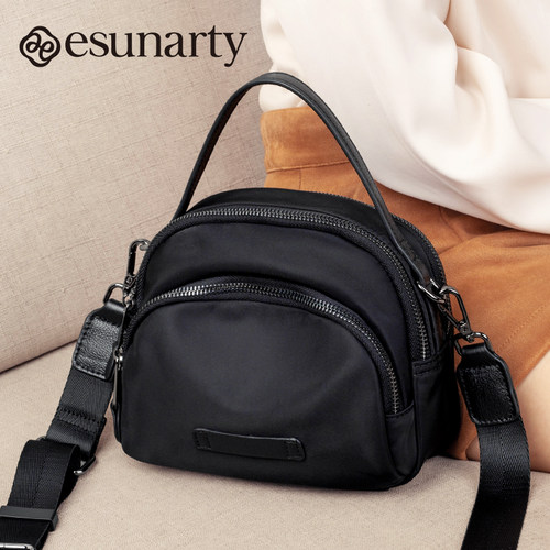 轻便手提包包女牛津布防水斜挎包