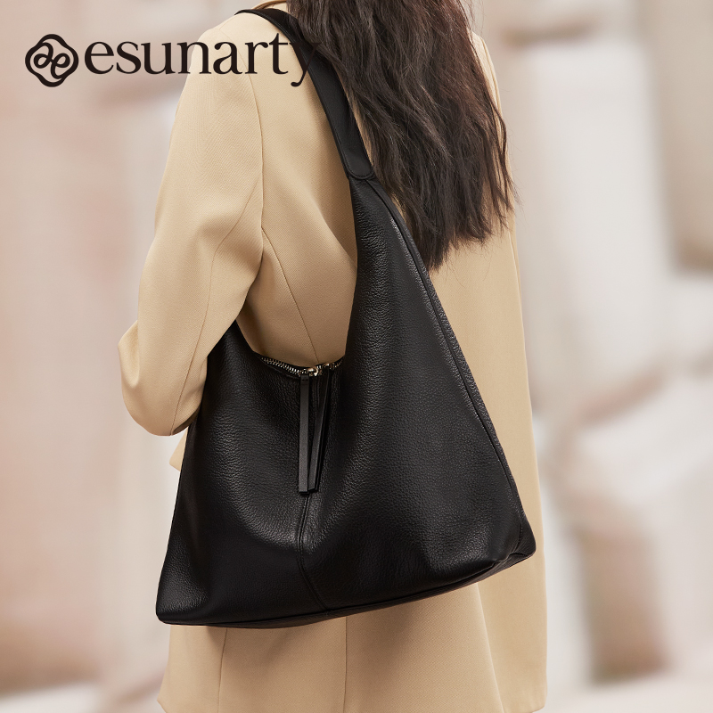 真皮托特包包女2025新款大容量单肩腋下包手提包头层牛皮通勤女包