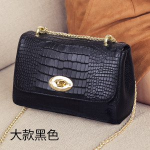 【特价清仓】真皮小方包2026新款鳄鱼纹链条包高级感单肩包斜挎包,箱包皮具/热销女包/男包,小方包,淘宝优惠券,粉丝福利购,淘宝优惠卷