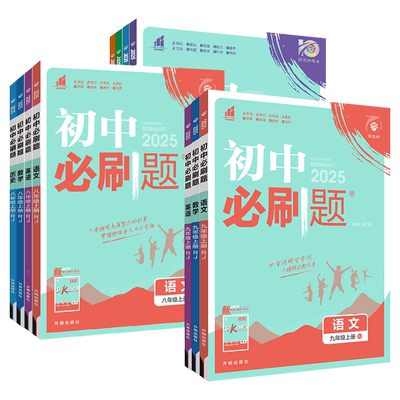 初中必刷题七八九年级任选