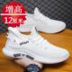 增高鞋 小白潮鞋 男12CM10cm夏季 网面透气内增高8cm6cm运动休闲男鞋