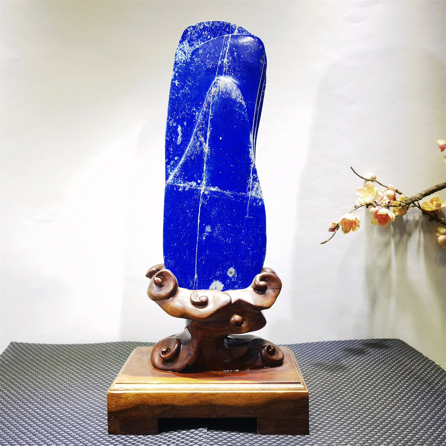 纯天然青金石原石摆件 蓝色宝石观赏石奇石收藏 家居办公桌面摆件,饰品/流行首饰/时尚饰品新,奇石,淘宝优惠券,粉丝福利购,淘宝优惠卷