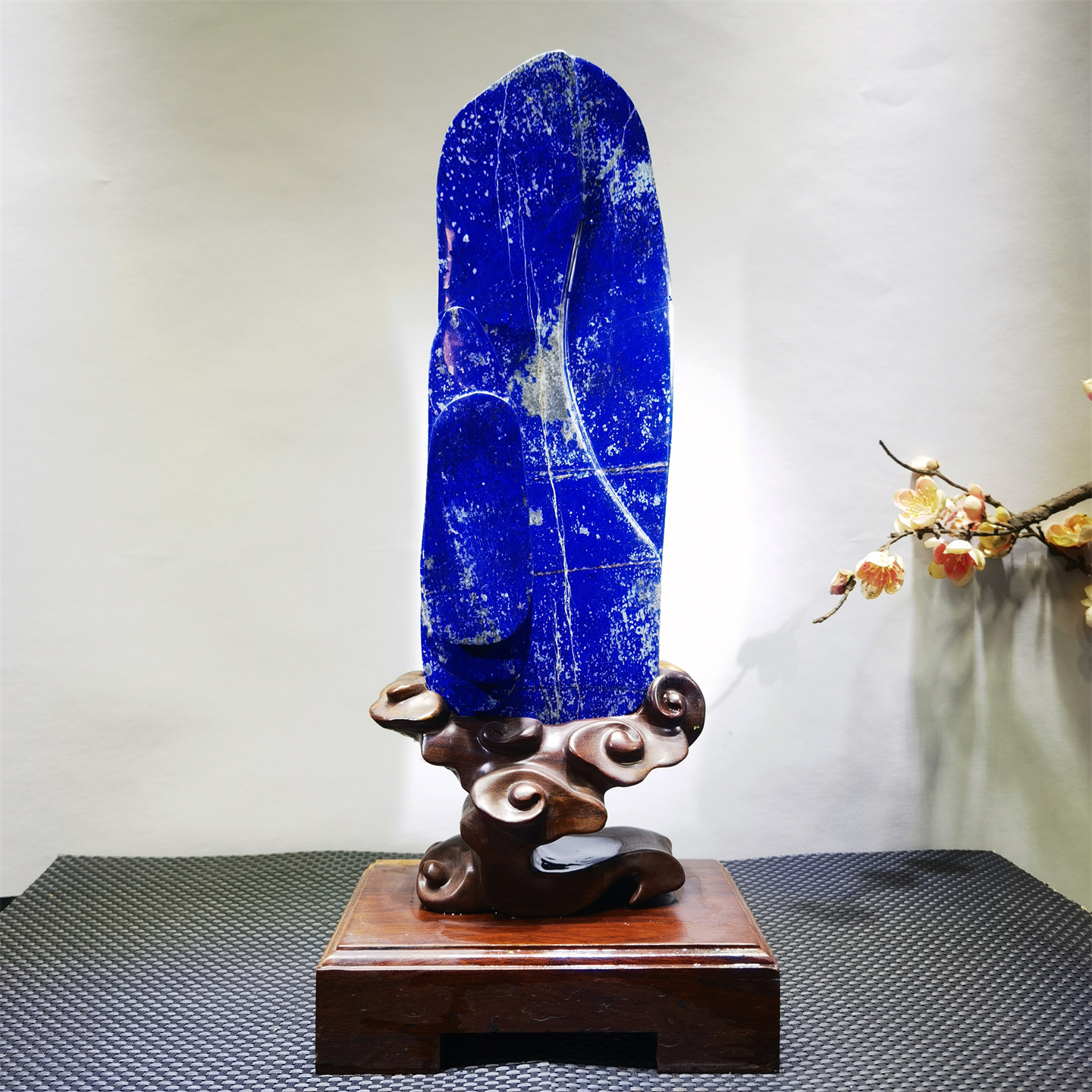 纯天然青金石原石摆件 蓝色宝石观赏石奇石收藏 家居办公桌面摆件,饰品/流行首饰/时尚饰品新,奇石,淘宝优惠券,粉丝福利购,淘宝优惠卷