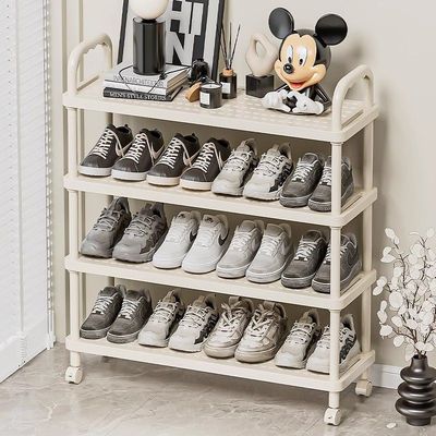 鞋架简易架子铁艺多层门口宿舍室