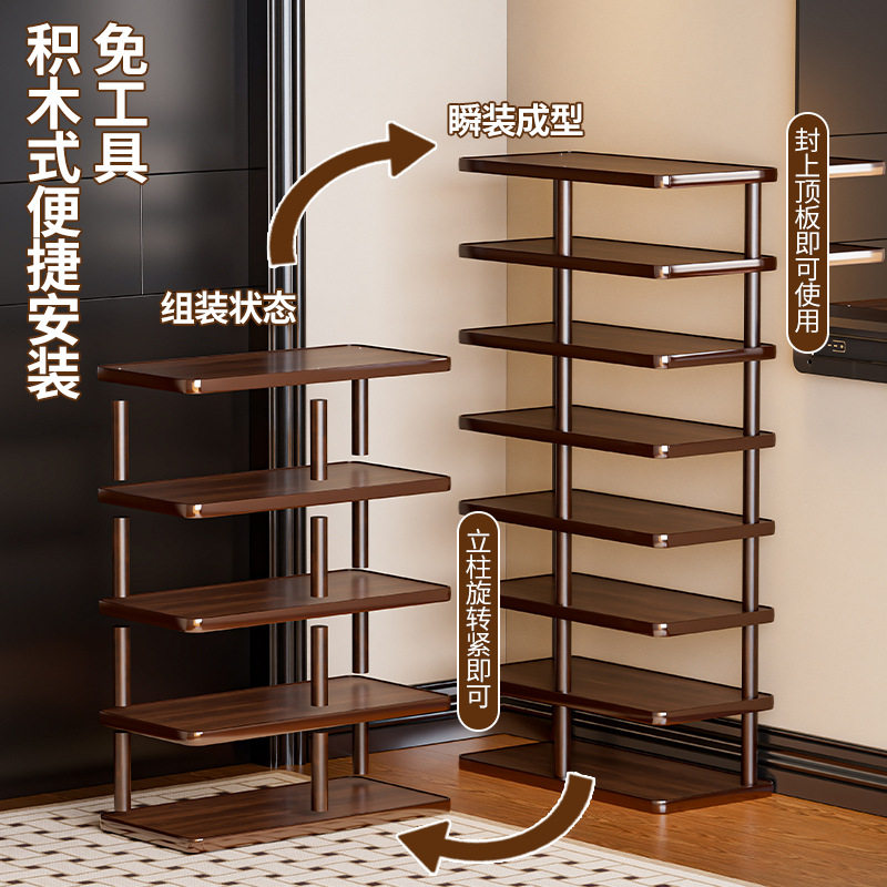 家用门口架子鞋架多层竖立式结实鞋架