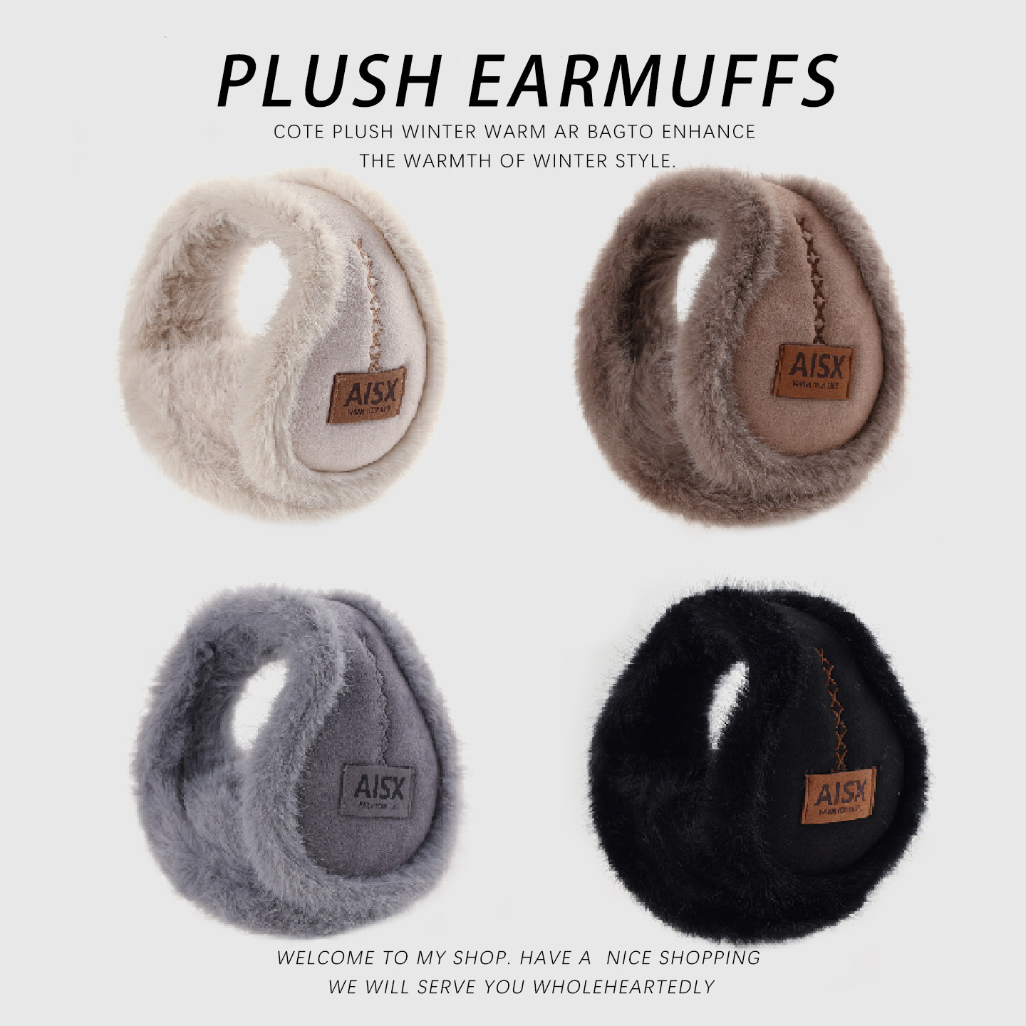 可折叠耳罩冬季女保暖防寒骑车男